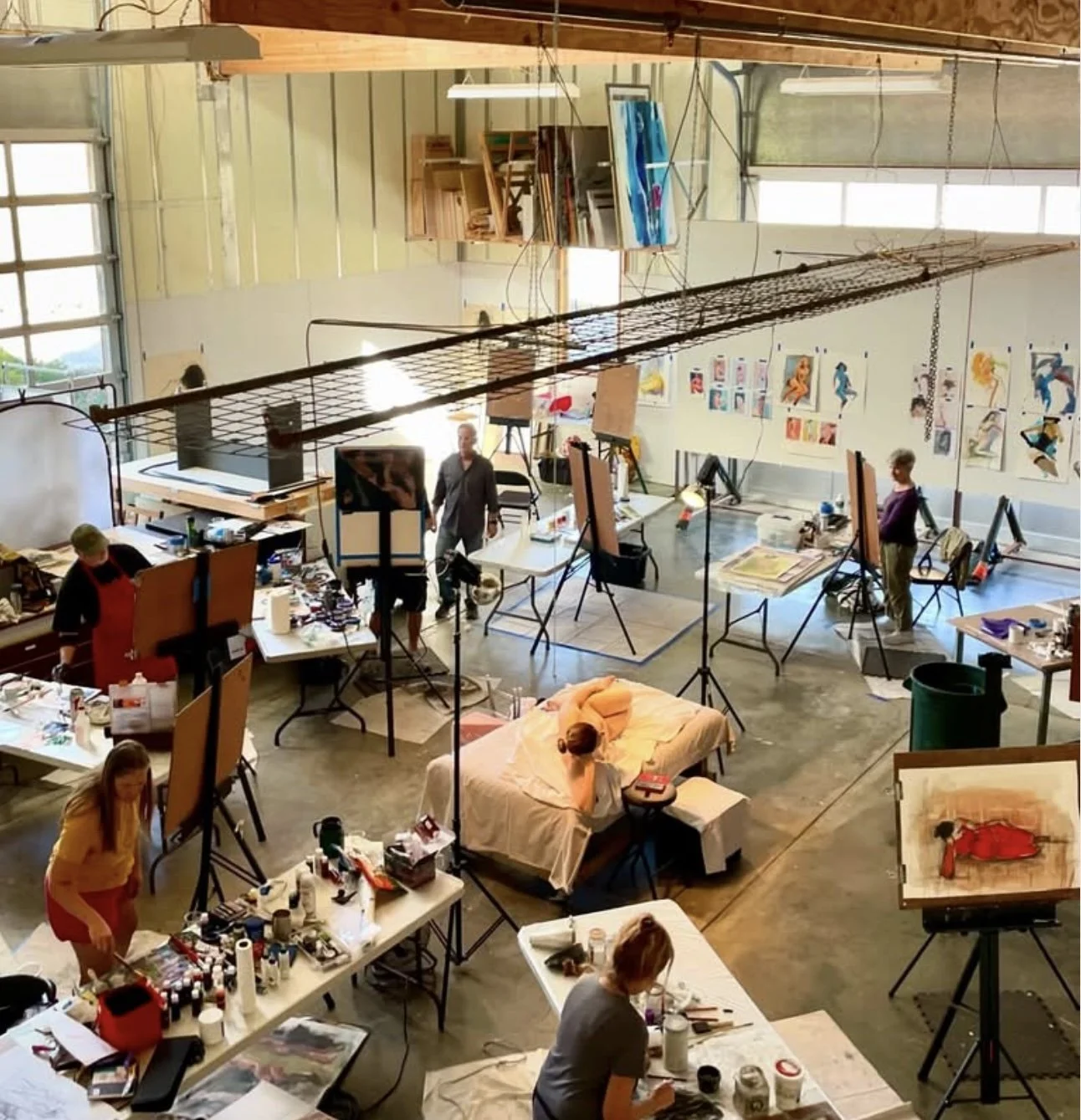 Willow Pond SLO Interior Workshop View