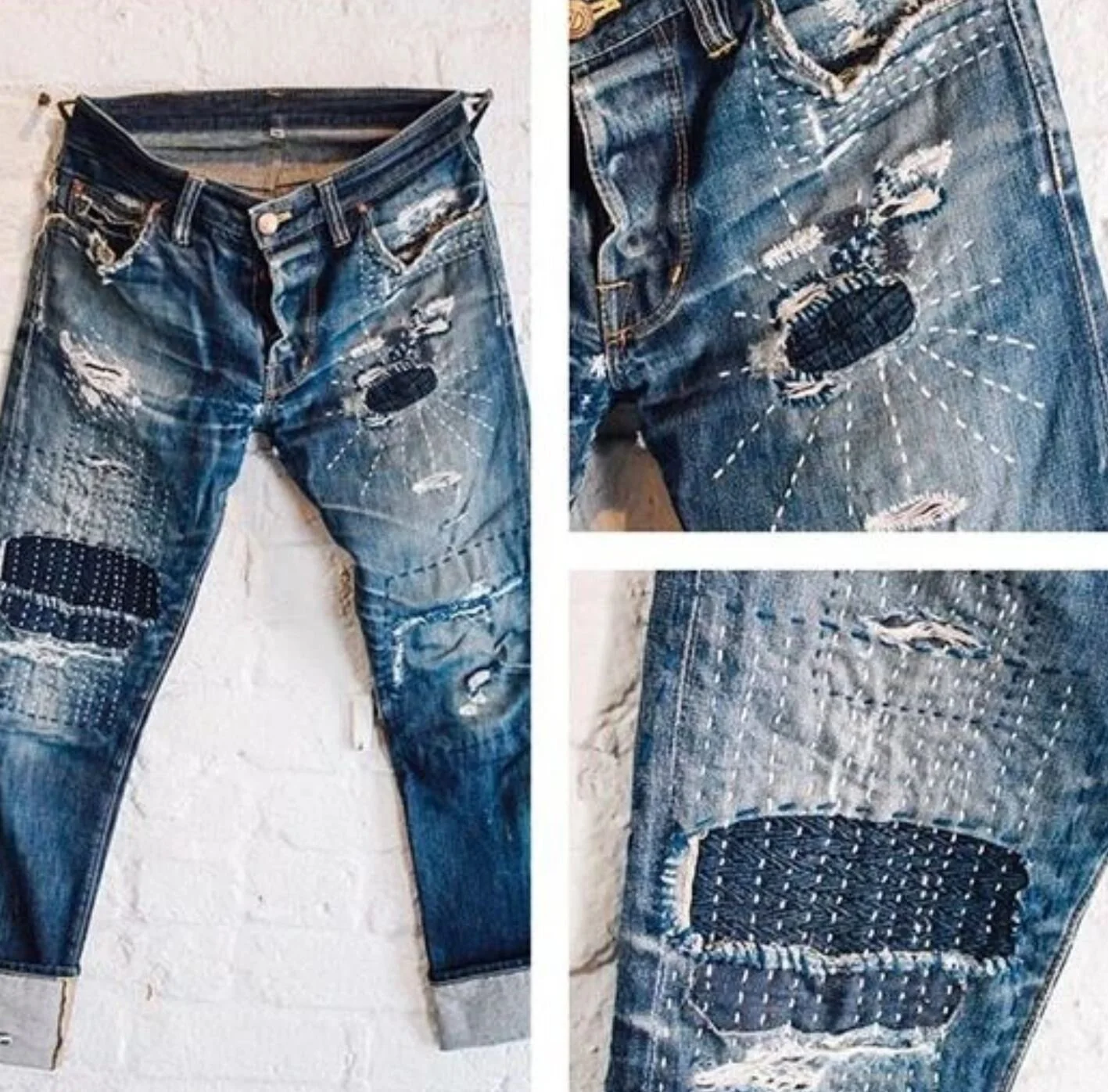 denim mending
