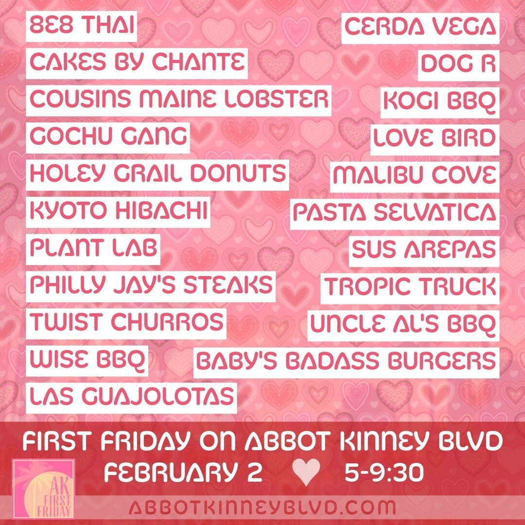 Updated list! Which food truck are you loving this month?