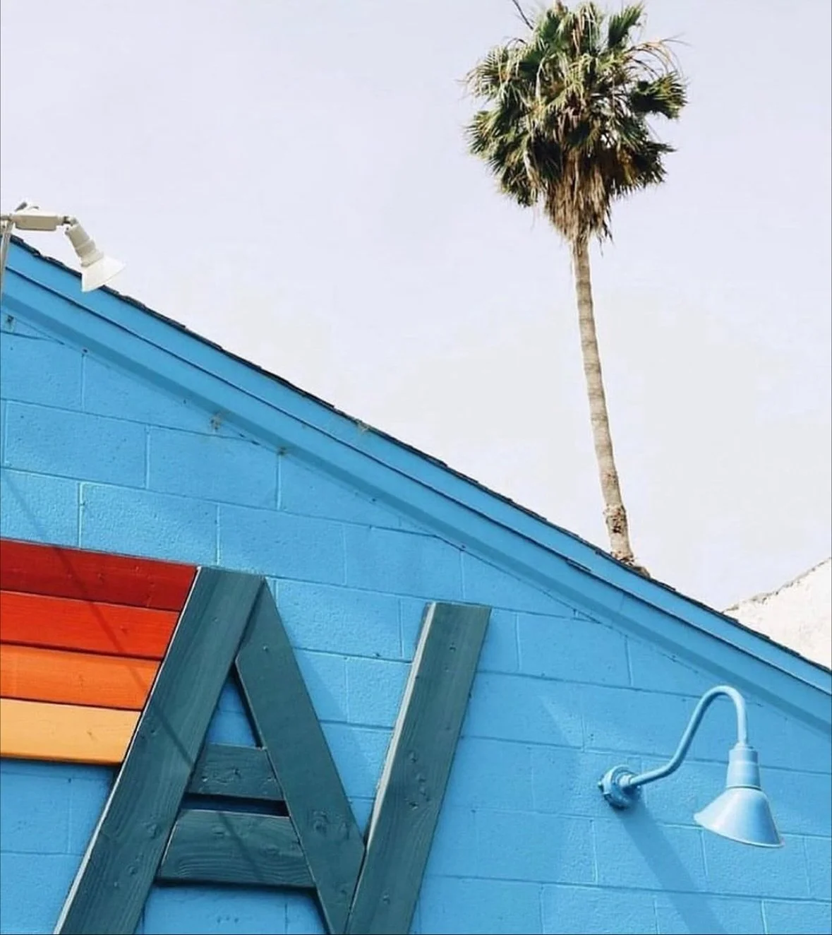 Aviator Nation ~ 1224 Abbot Kinney Blvd
Open 10am-9pm Daily 🌈✨
Known for their recognizable retro California aesthetic and bold stripes of color, this iconic brand is a Venice original. First opened in 2009, their bright blue Abbot Kinney flagship l