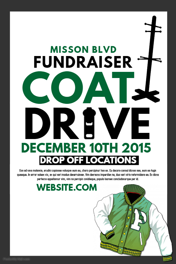 Coat Drive Poster