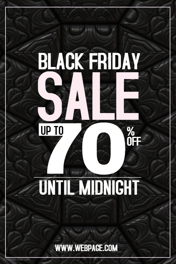 Black Friday Sale Flyer Template