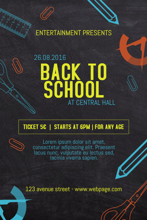School Event Poster