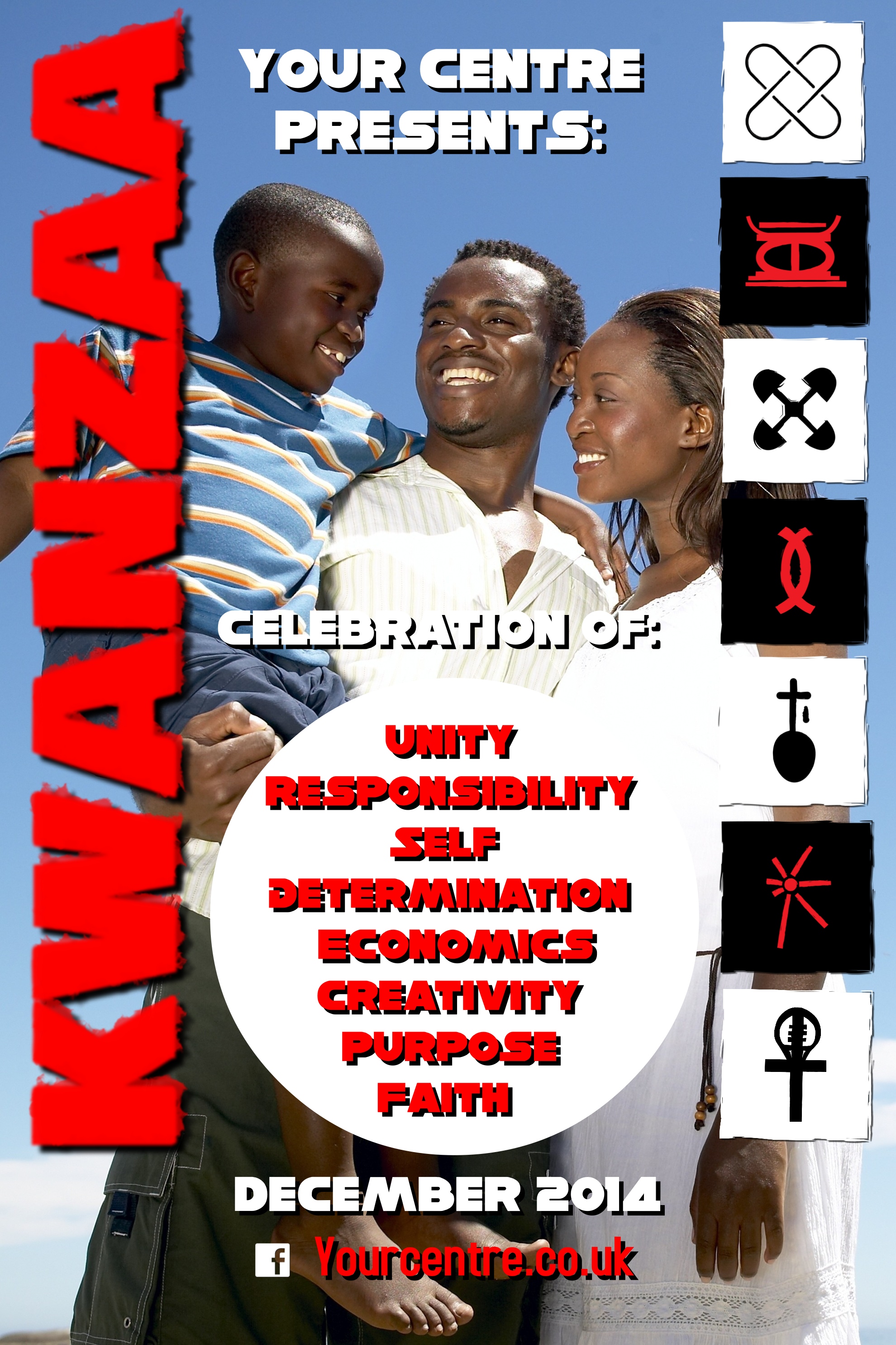 Kwanzaa Celebration Poster Template