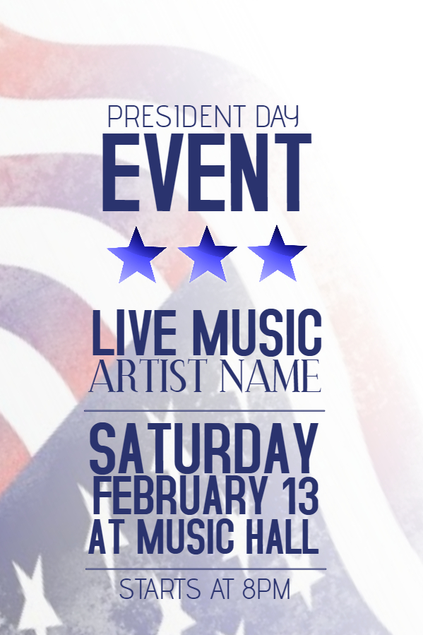 President's Day Poster