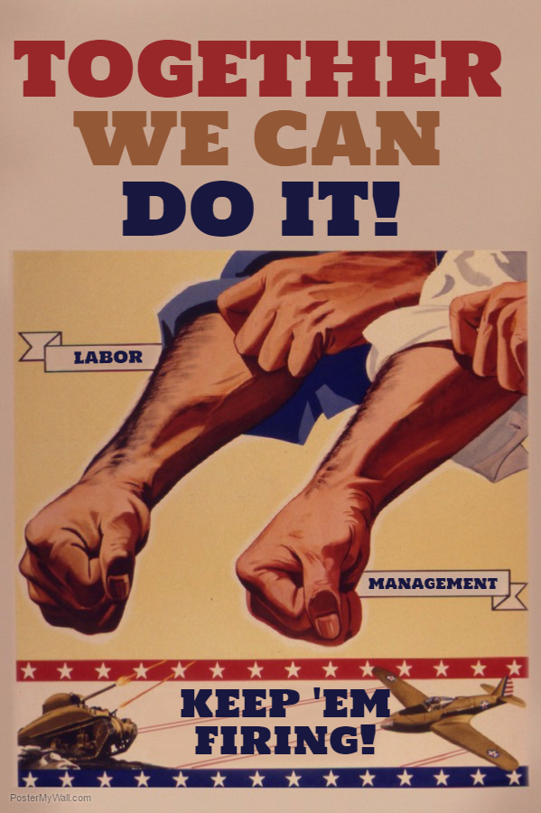 Vintage Propaganda Flyer