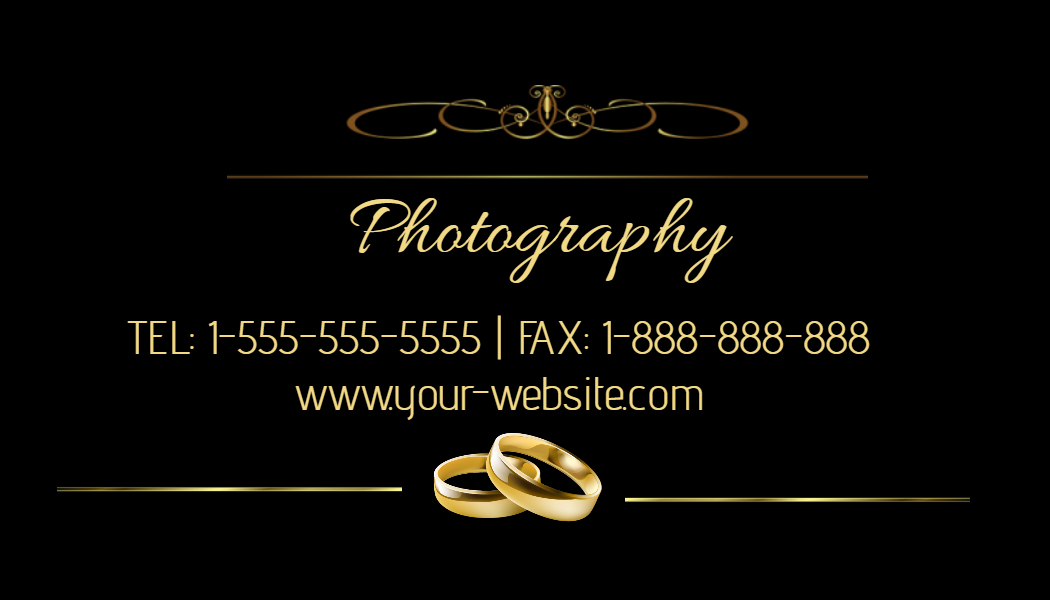 Photography Business card 