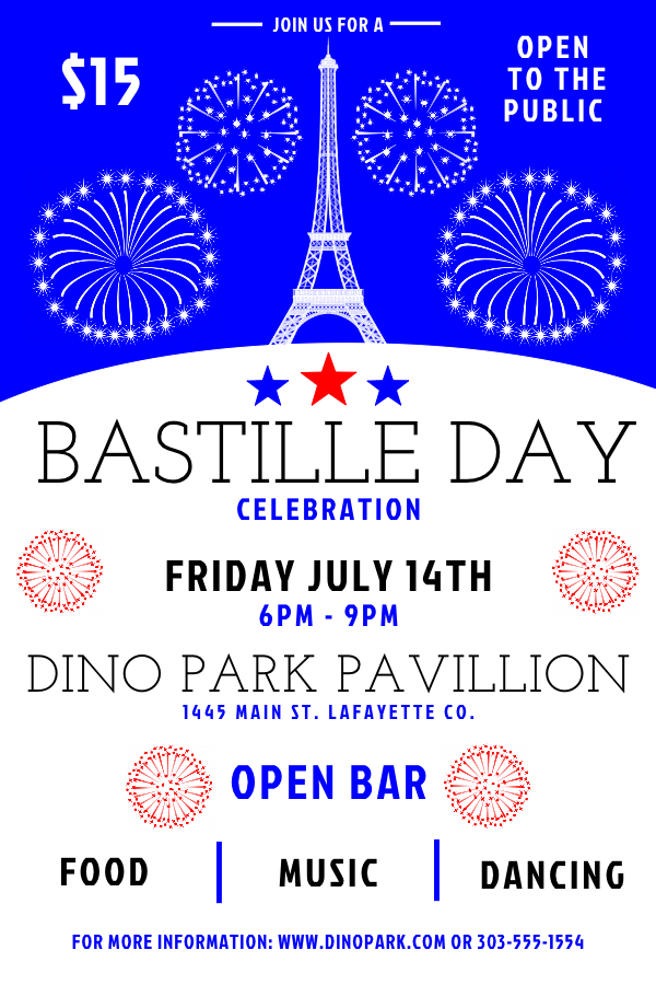 Bastille Day Poster Template