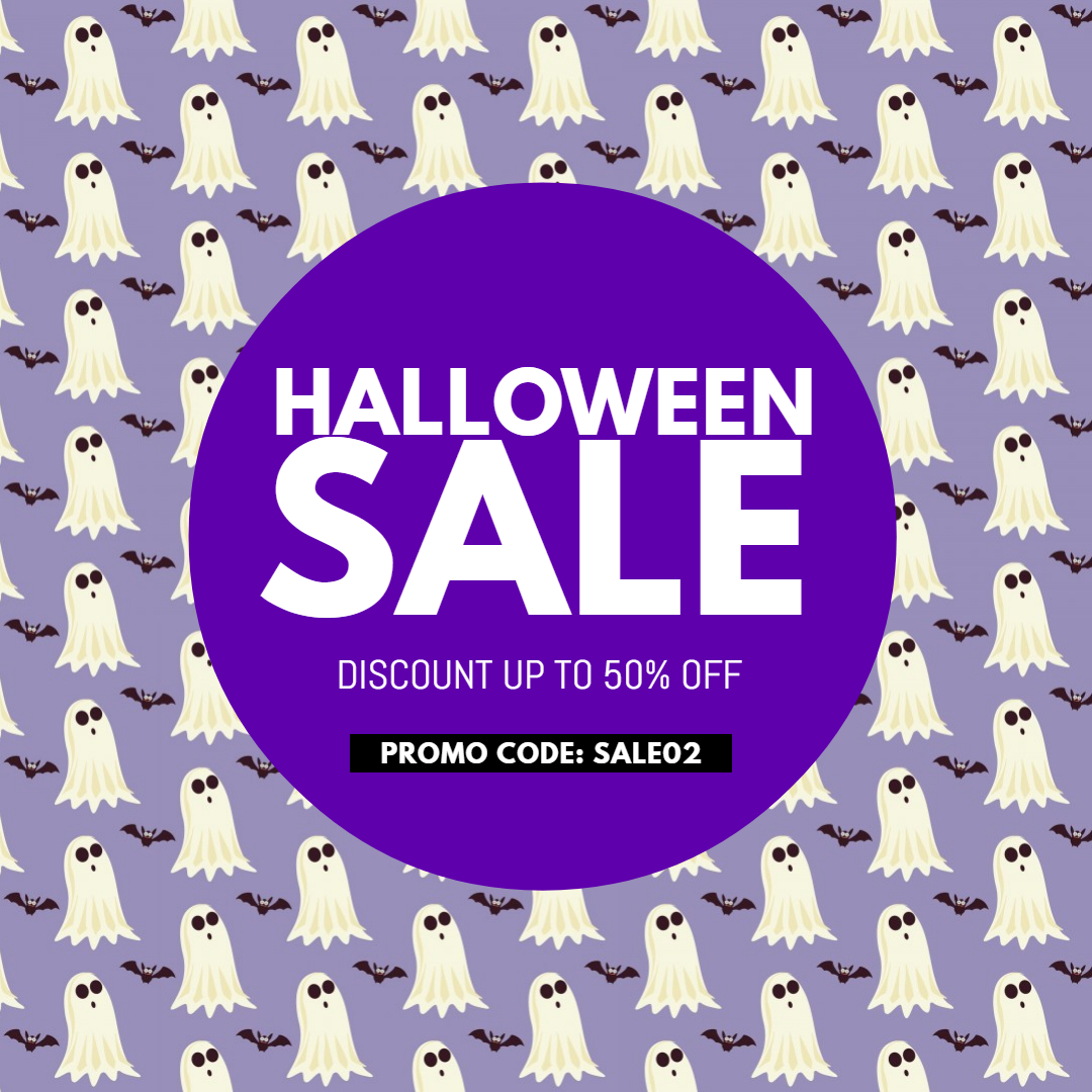 Halloween sale ad