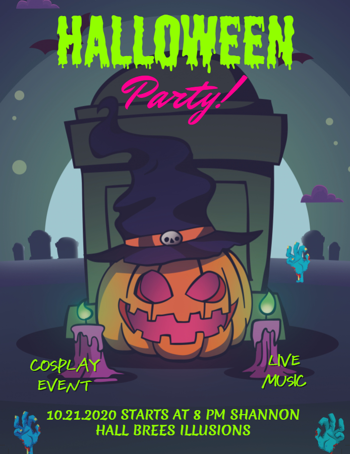 Halloween Party Flyer