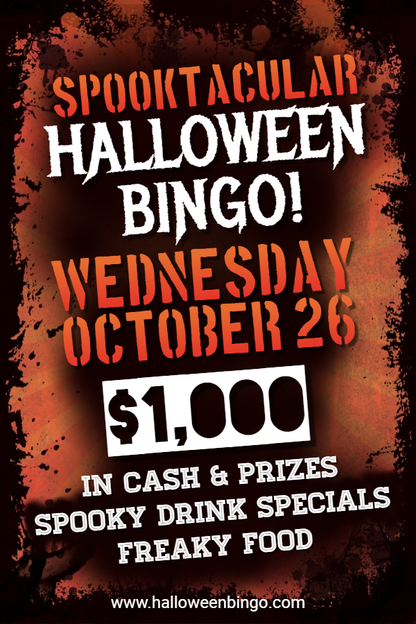 Halloween Bingo Flyer