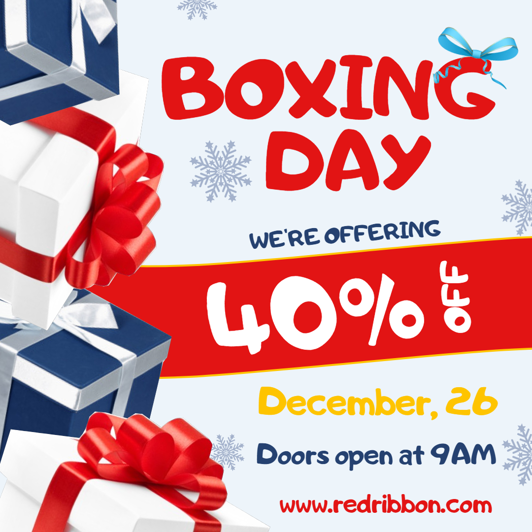Boxing Day retail ad