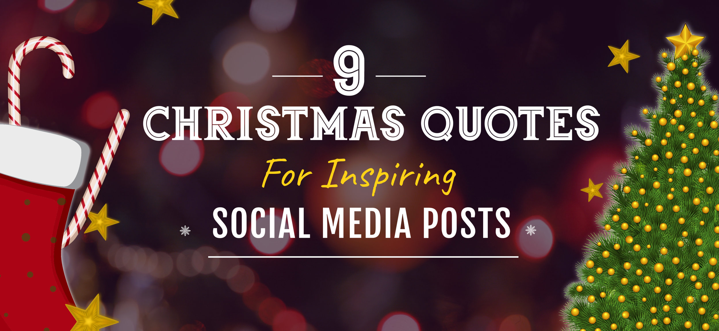 9 Christmas Quotes For Inspiring Social Media Posts Design Studio