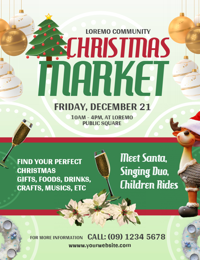 Christmas Market Flyer