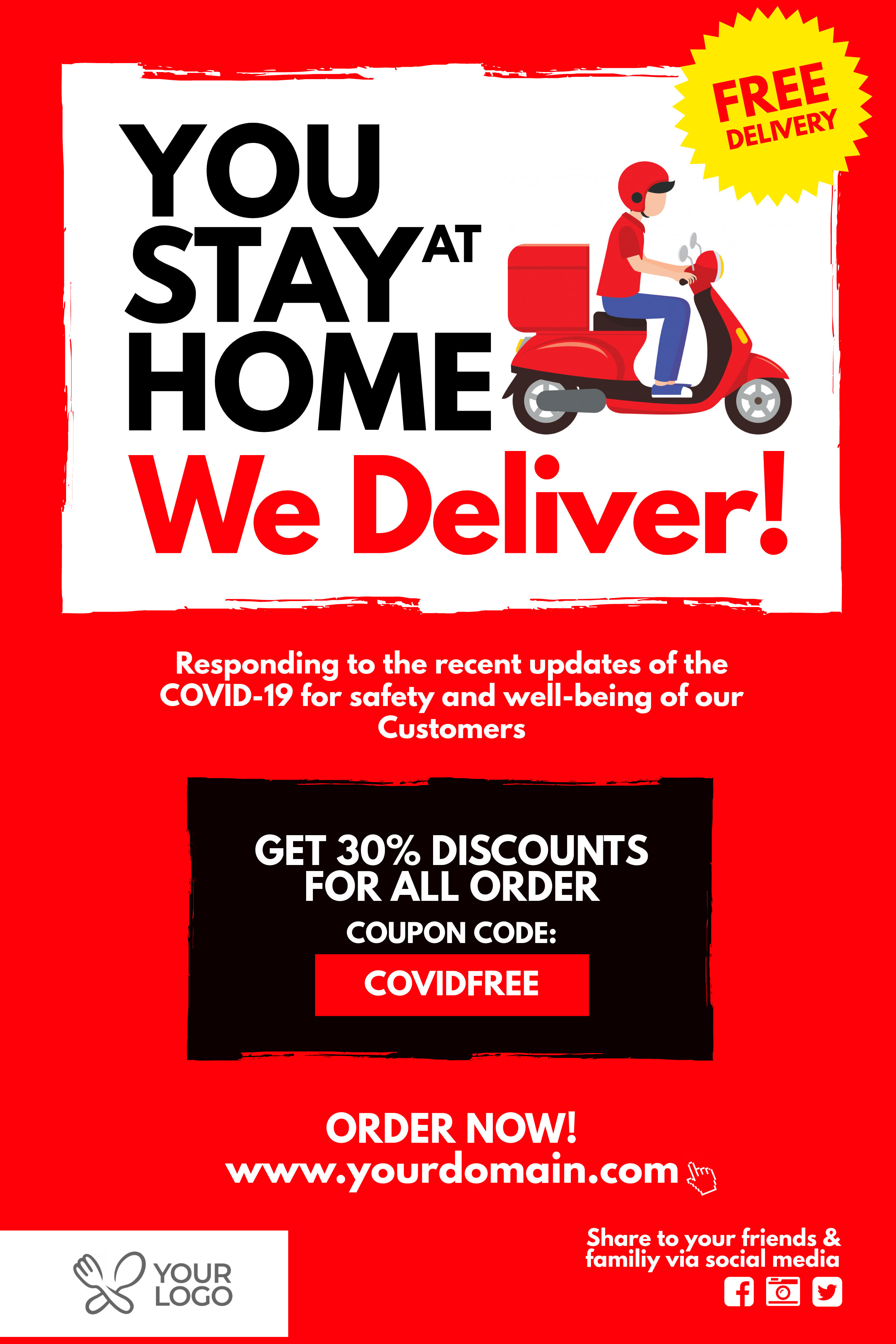 Copy of Covid-19 Food delivery Take Away Poster.jpg