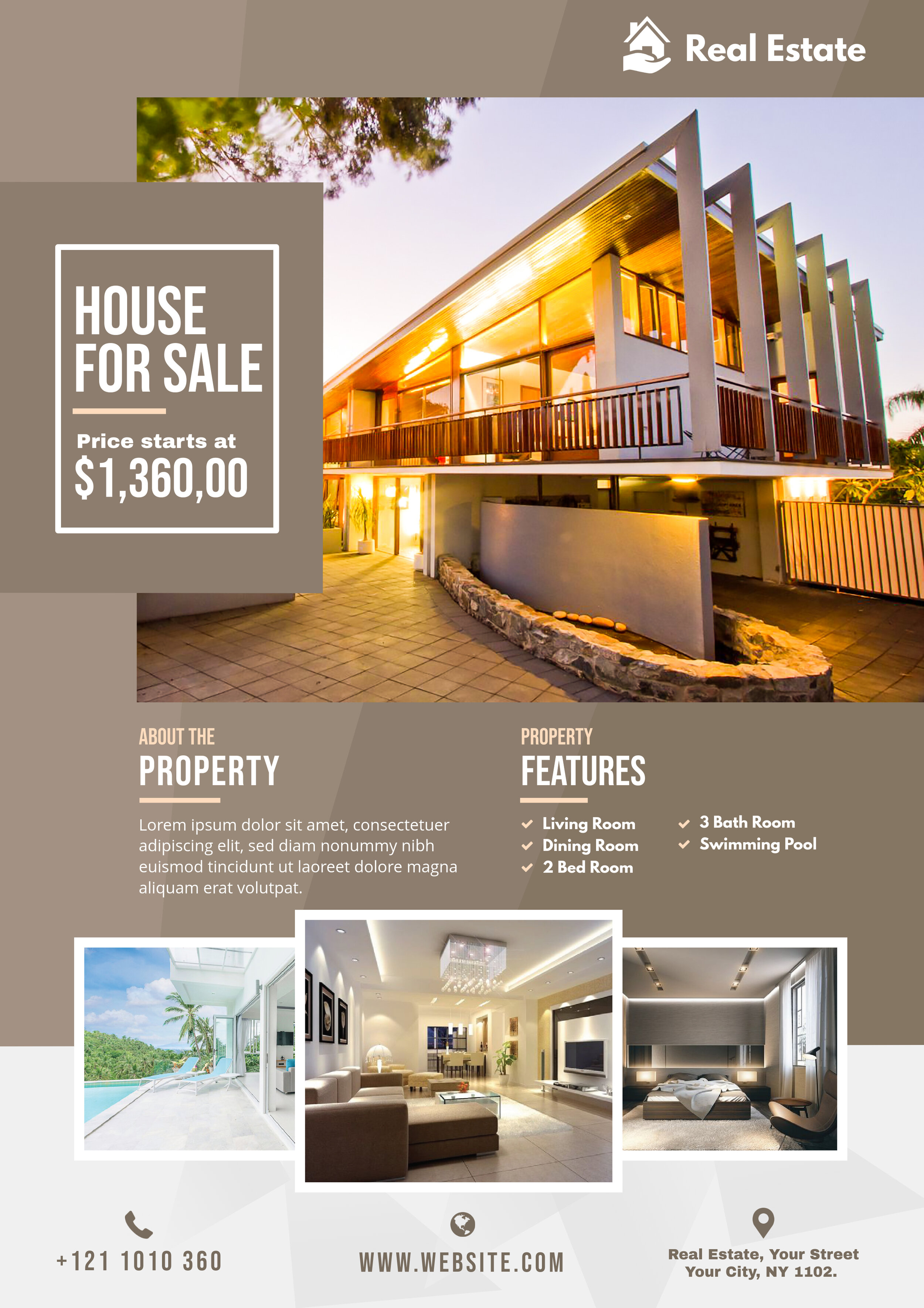 House for Sale Flyer