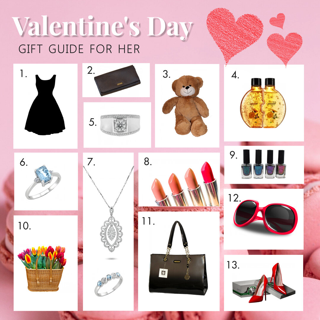 Pink Valentine's Gift Guide for Her