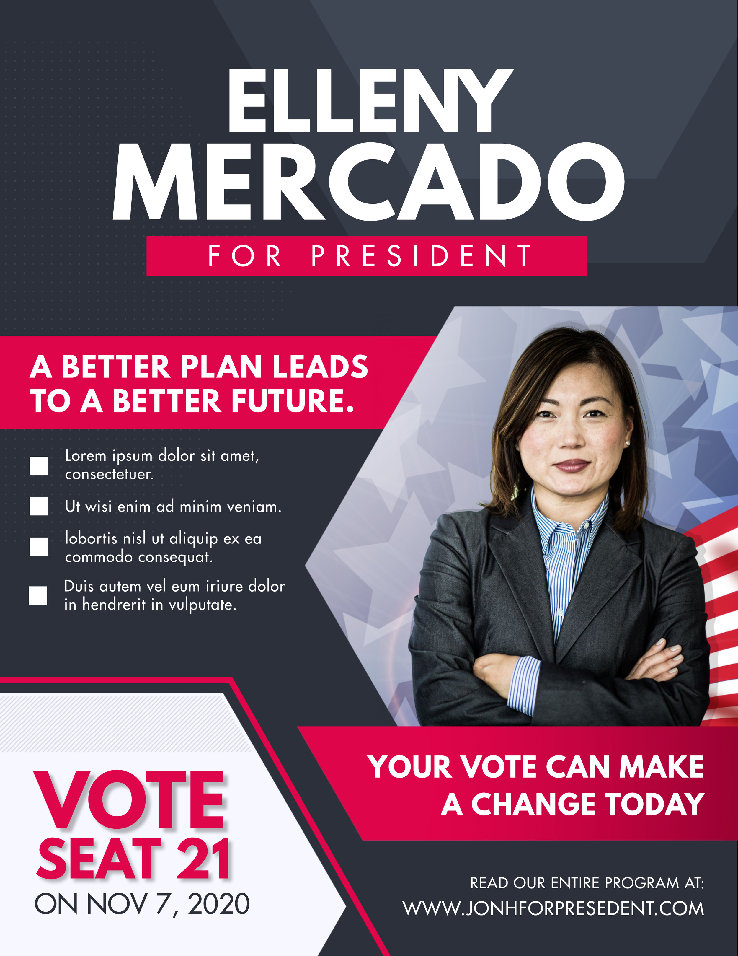 Posters and Flyers for Your School Election! Design Studio