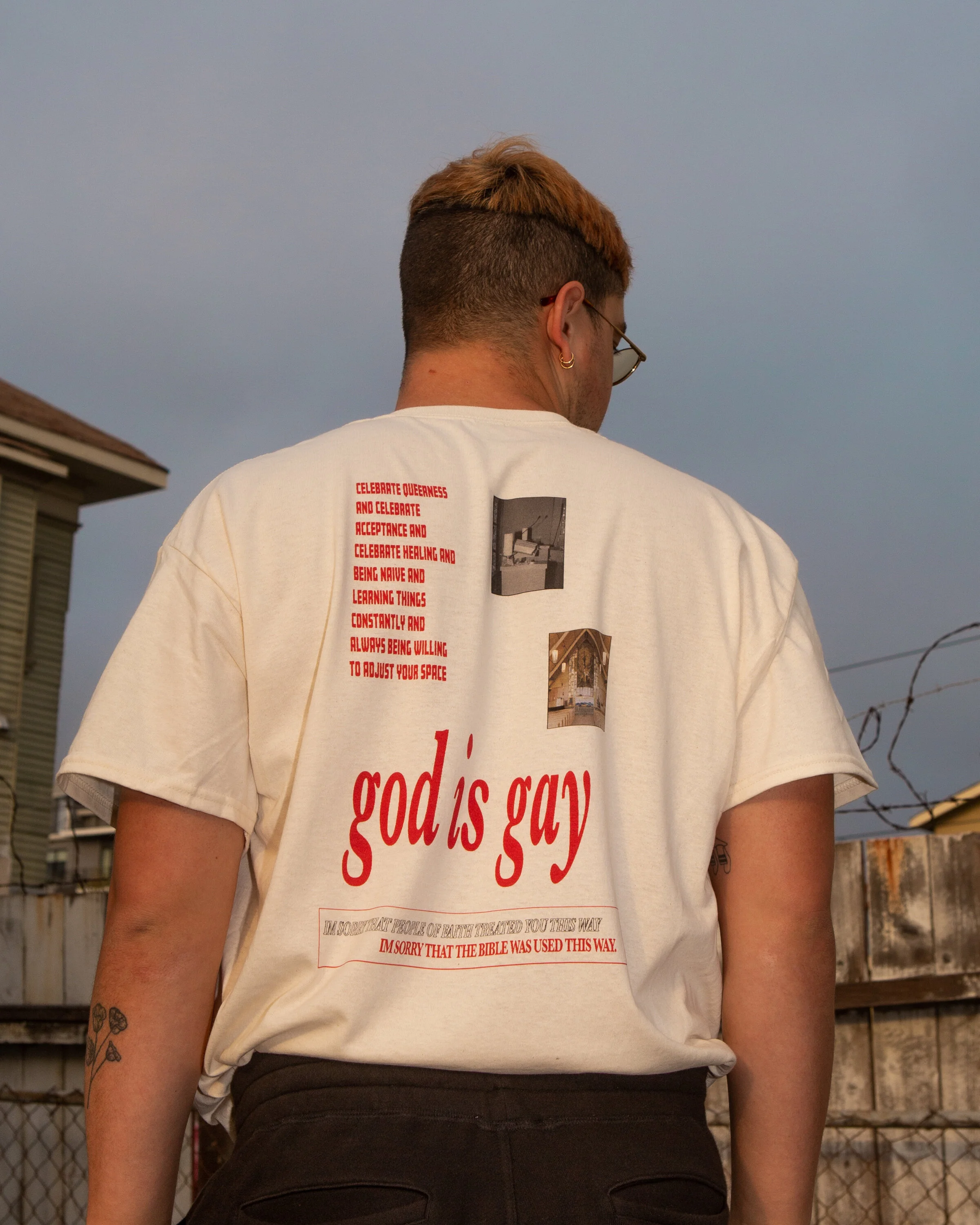 God Is Gay T-shirt — Chris Behroozian