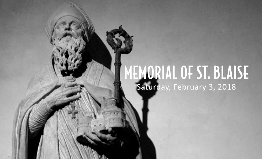 Memorial of Saint Blaise