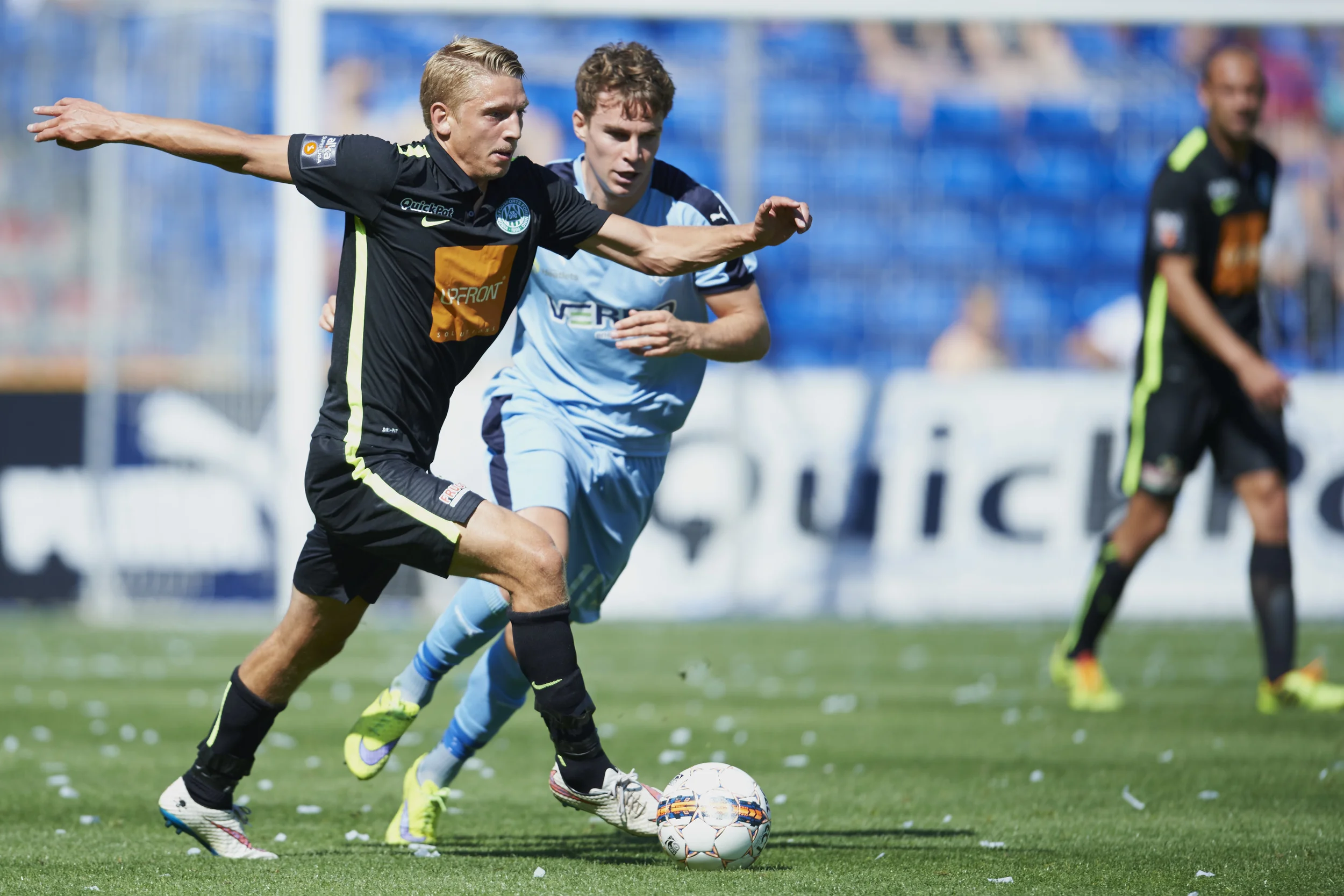 Her er denne artikels forfatter, Jeppe Grønning, i kamp for Viborg mod Randers FC. Foto: Getty Images/Jan Christensen