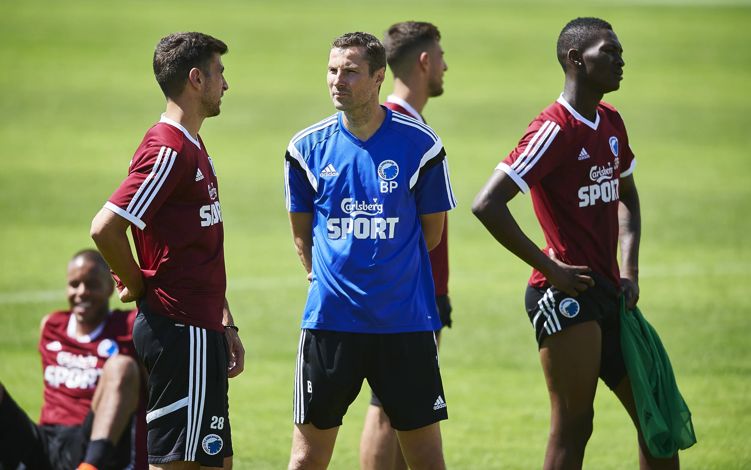 Brian Priske i sit nyt arbejdstøj i FC København. Foto: Getty Images/Lars Rønbøg