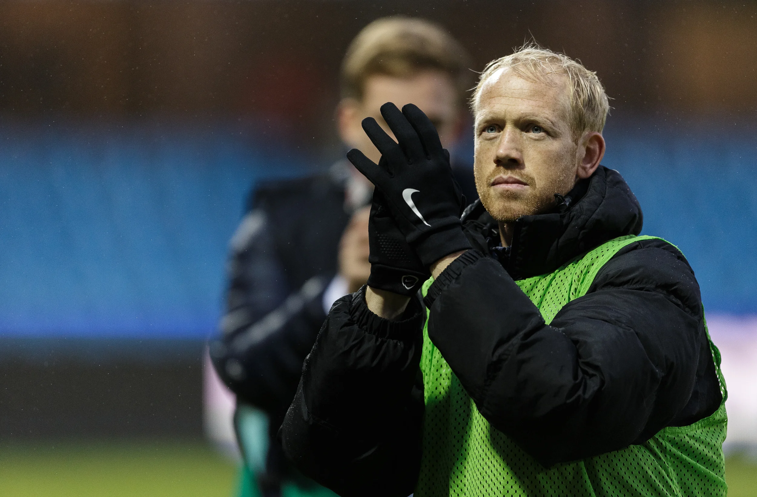 Klublegenden Hans Henrik Andreasen fik ikke lov at sige farvel på banen, og det gav problemer for Jonas Dal. Foto: Getty Images/Allan Høgholm