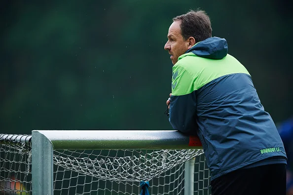 Alexander Zorniger i Brøndby. Foto: Getty Images/Lars Rønbøg.