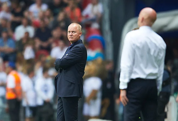 Vi er klar igen. Glen Riddersholm og Ståle Solbakken er garanter for god debat og god spænding. Foto: Getty Images/Lars Rønbøg