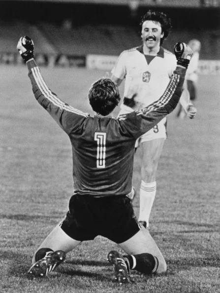 Antonin Panenka blev en legendarisk straffesparksskytte. Foto Getty Images/Bob Thomas