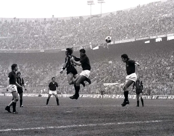 Inter var store dengang i 60'erne og 70'erne. Her med Roberto Bonsegna. Foto: Getty Images/Popperfoto.