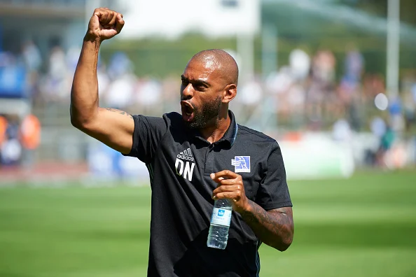 Et sted, der kunne være en mulighed for kinesiske investorer er Lyngby Boldklub, hvor David Nielsen er træner. Foto: Getty Images/Jan Christensen.