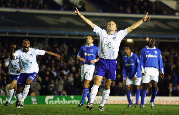 Hos Evertons publikum elsker man stadig Thomas Gravesen. Foto: Getty Images/Laurence Griffiths.