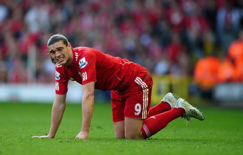 Andy Carroll - det blev aldrig helt godt med ham i Liverpool. Foto: Laurence Griffiths/Getty Images