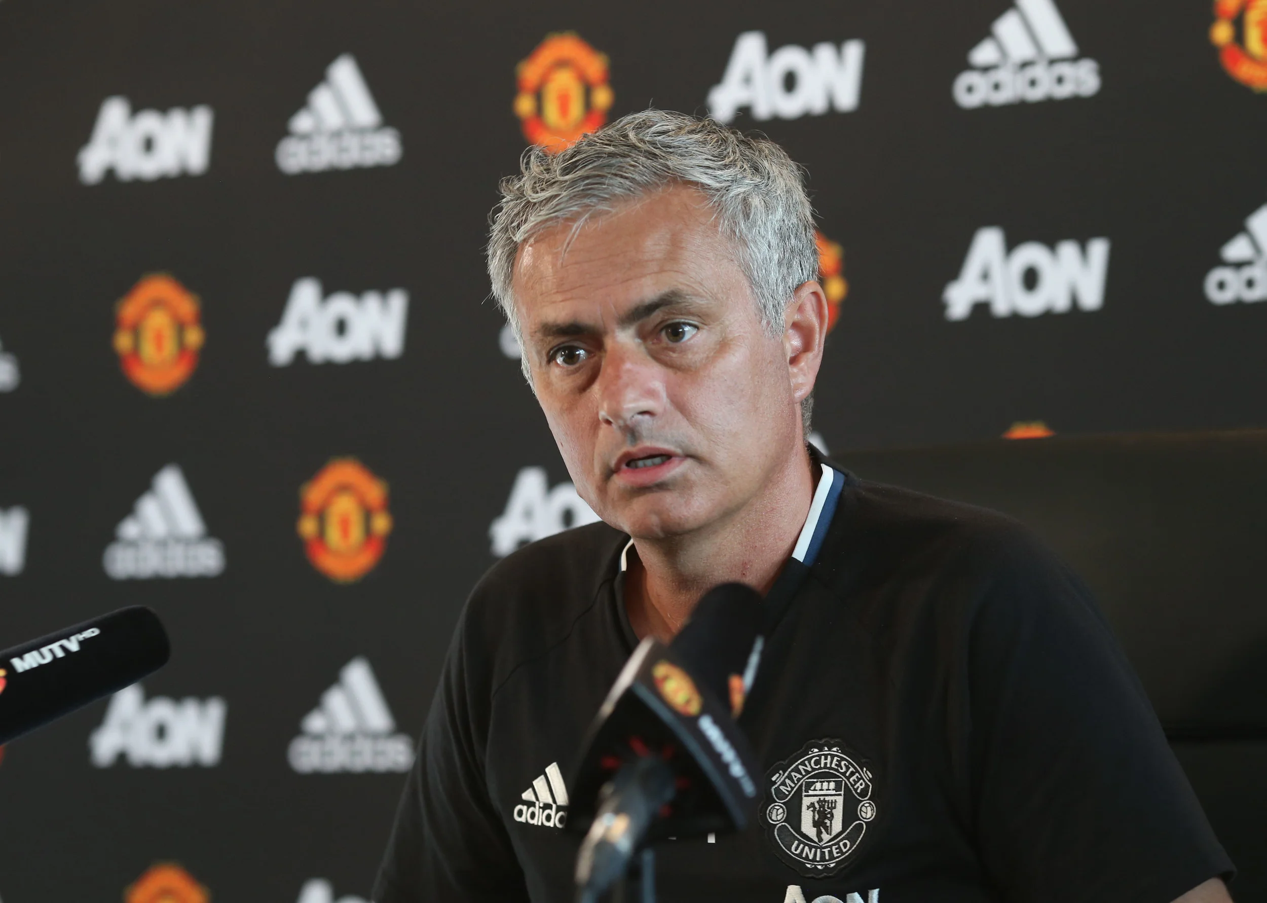 Pogbas nye chef, Jose Mourinho. Foto: Getty Images/John Peters