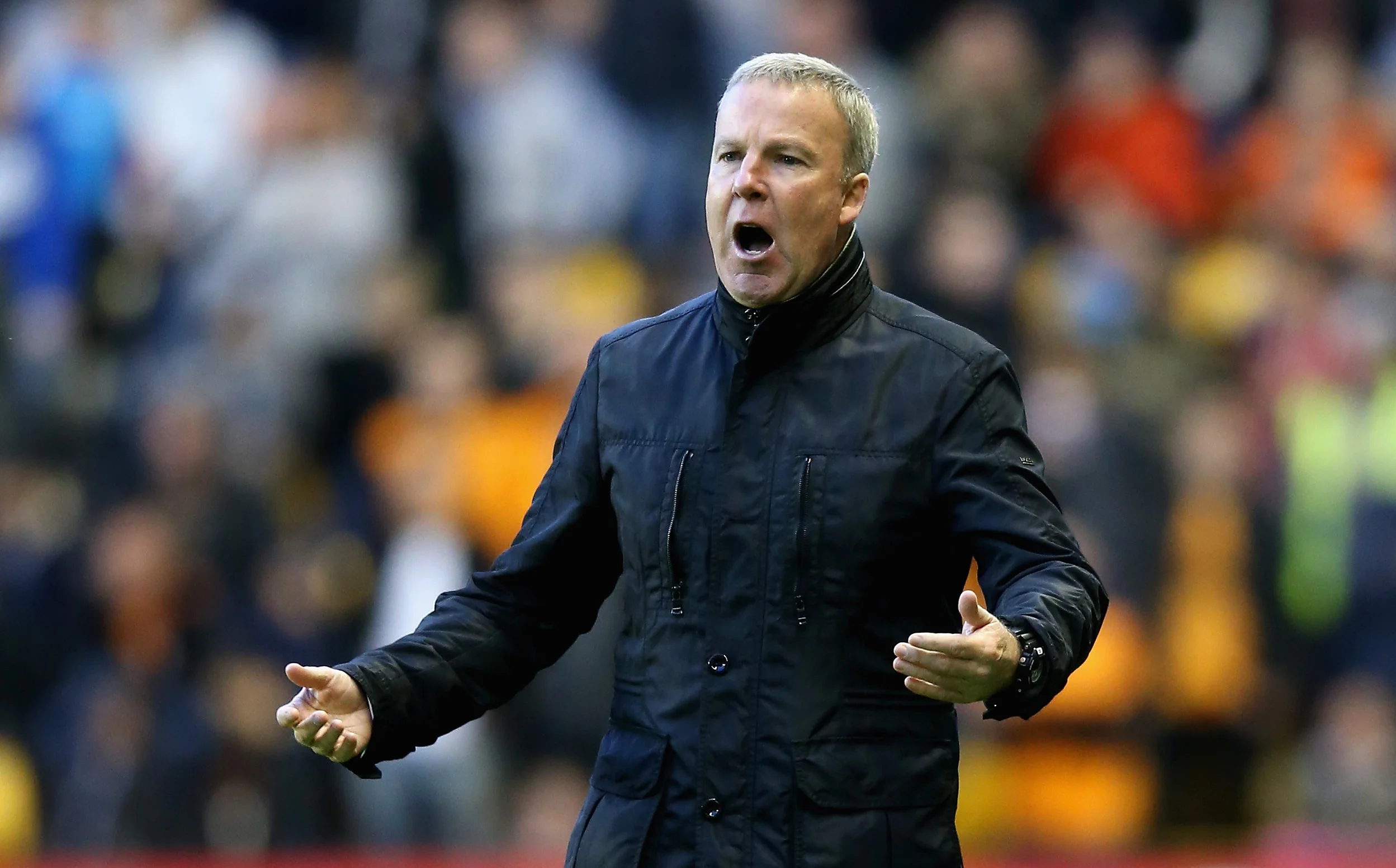 Kenny Jackett røg ud i Wolves. Foto: Getty Images/David Rogers