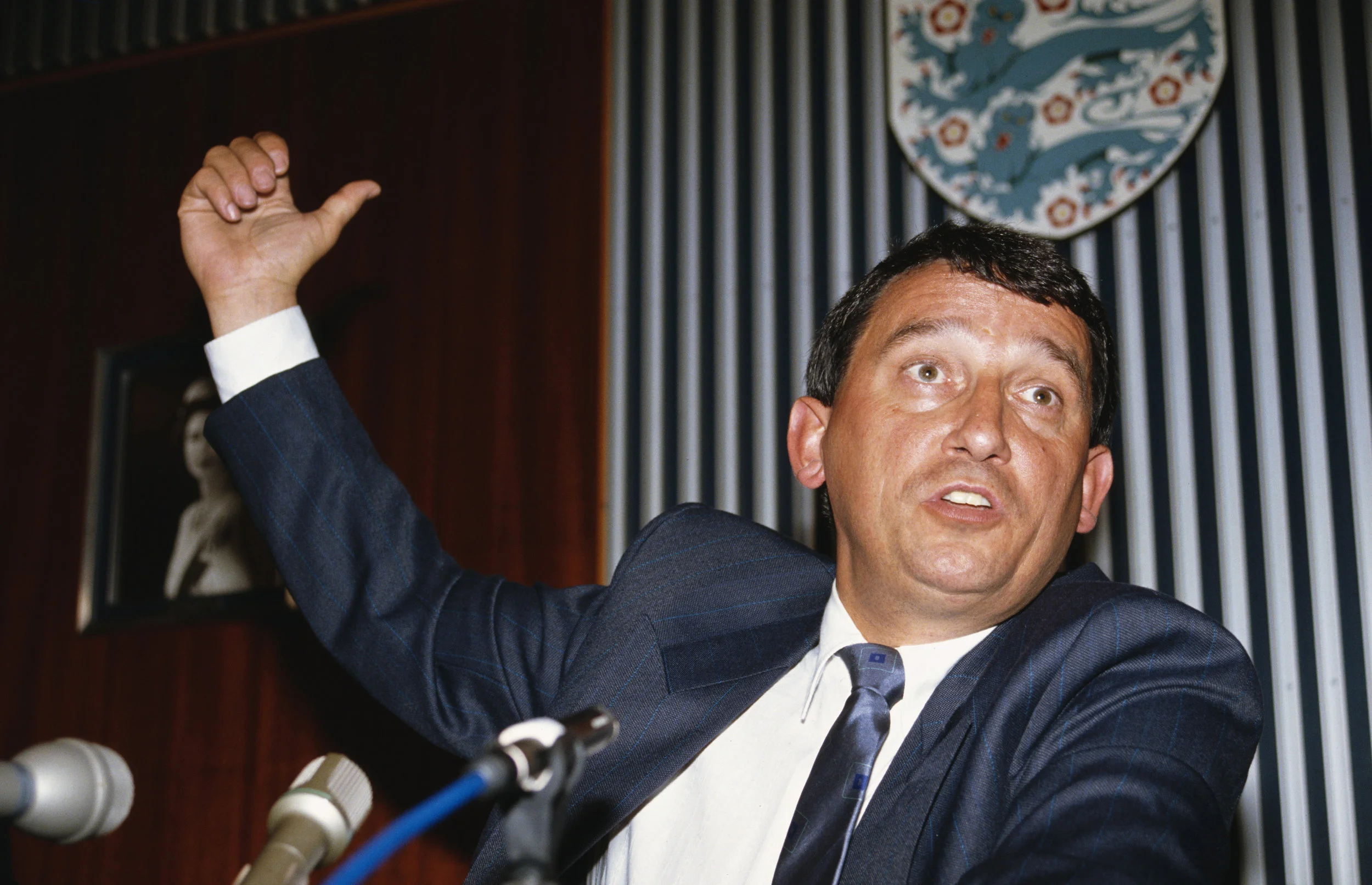Graham Taylor som England manager. Foto: Getty Images
