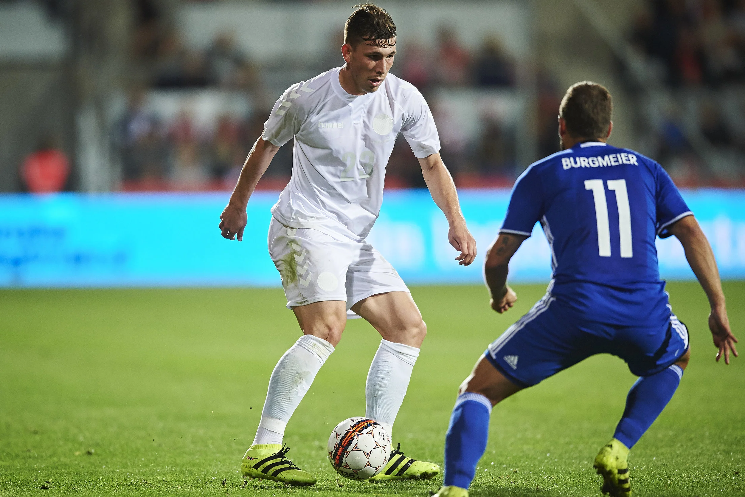 Pierre-Emile Højbjerg, 21 år. Foto: Getty Images/Lars Rønbøg