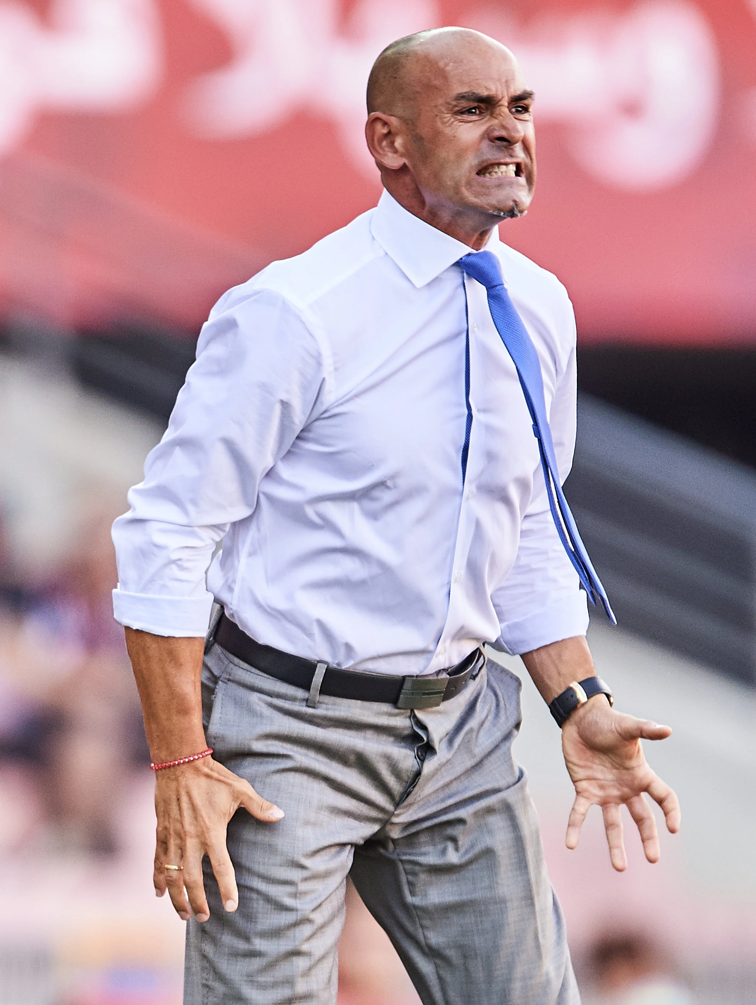 Paco Jémez fornemmer, hvor det ender. 1-3-nederlaget mod Eibar var den sidste i spidsen for Granada. Foto: Getty Images