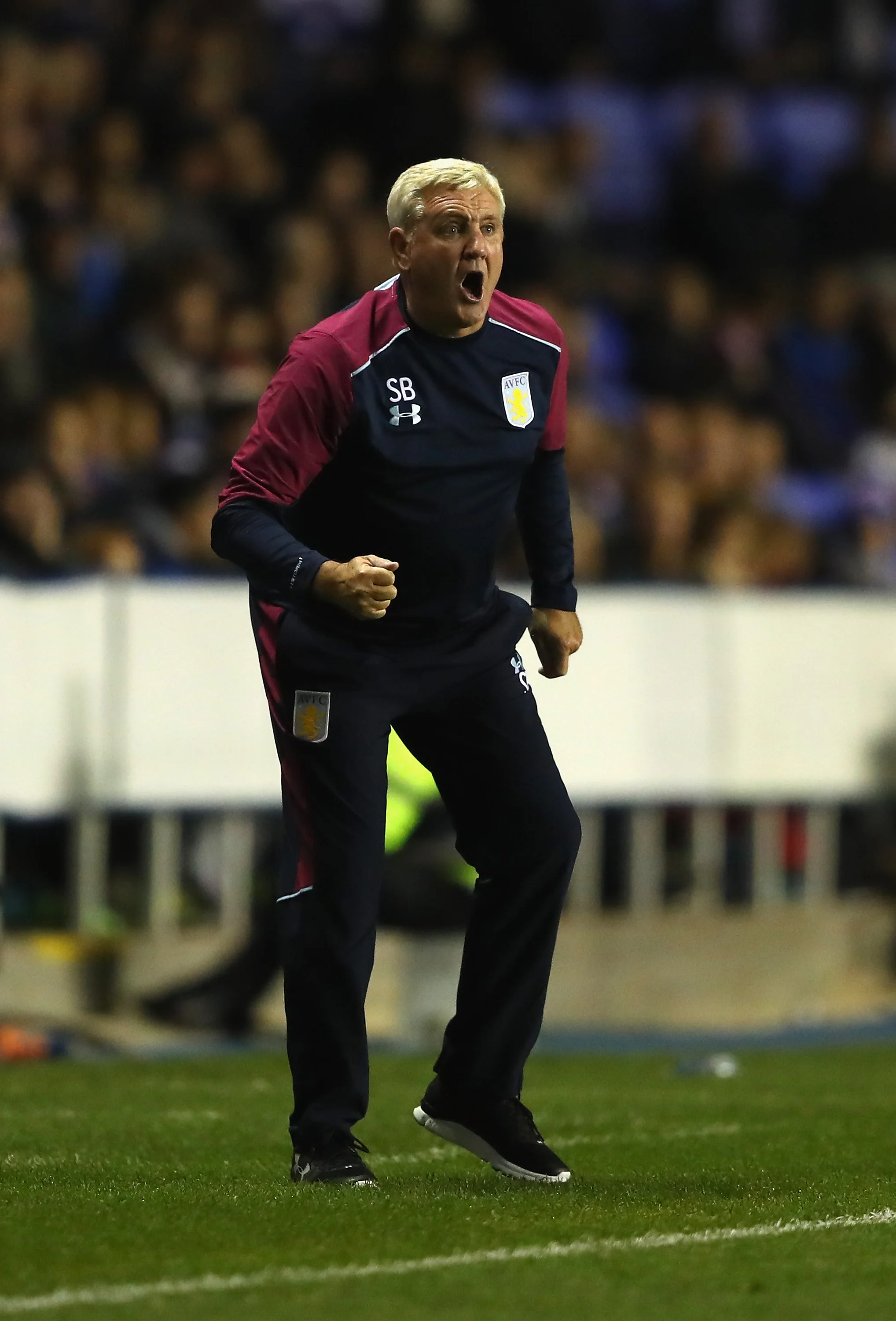 Steve Bruce står nu i spidsen for Aston Villa. Foto: Getty Images