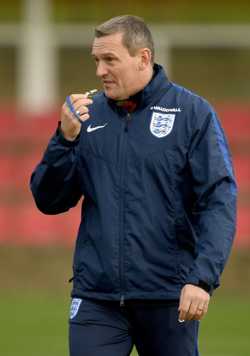 Aidy Boothroyd er i dag U21-træner for England, men har prøvet op- og nedturene, der er hverdag for managers i de 92 league-klubber. Foto: Getty Images