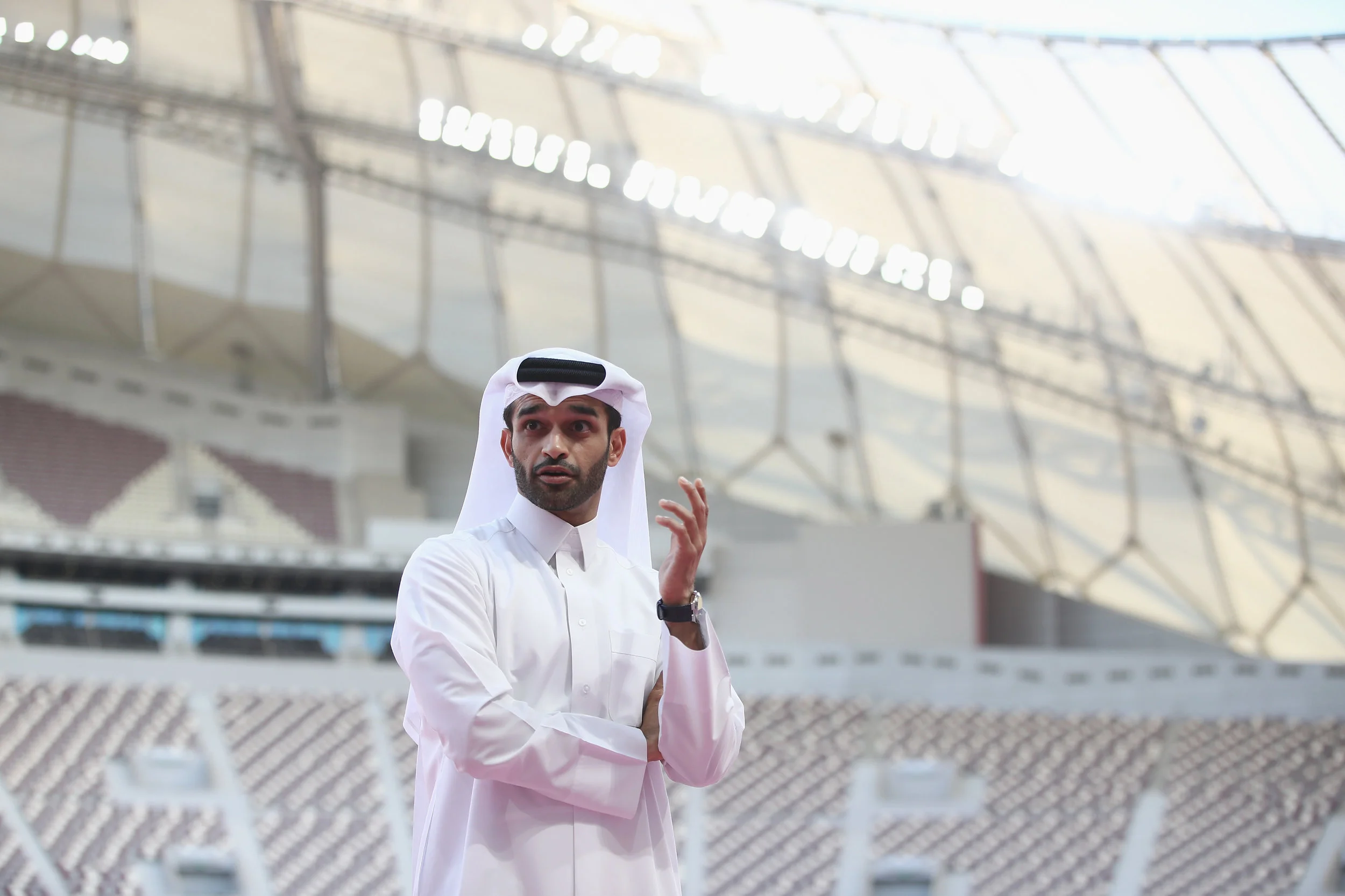 Hassan Al Thawadi er generelsekretær for Qatars værtsskab i 2022. Foto: Getty Images