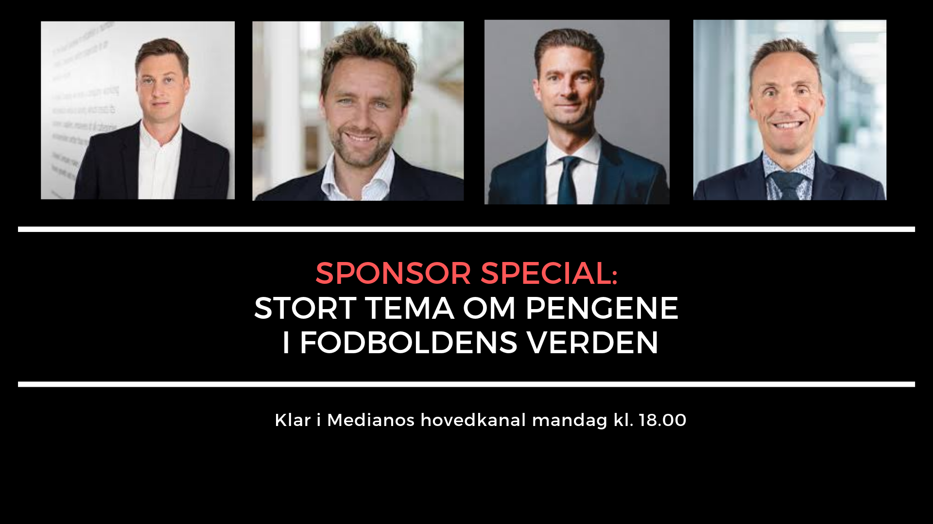 Fra venstre. Anton Kragh Lauritzen, Thomas Badura, Alex Rasmussen og Peter Froulund.