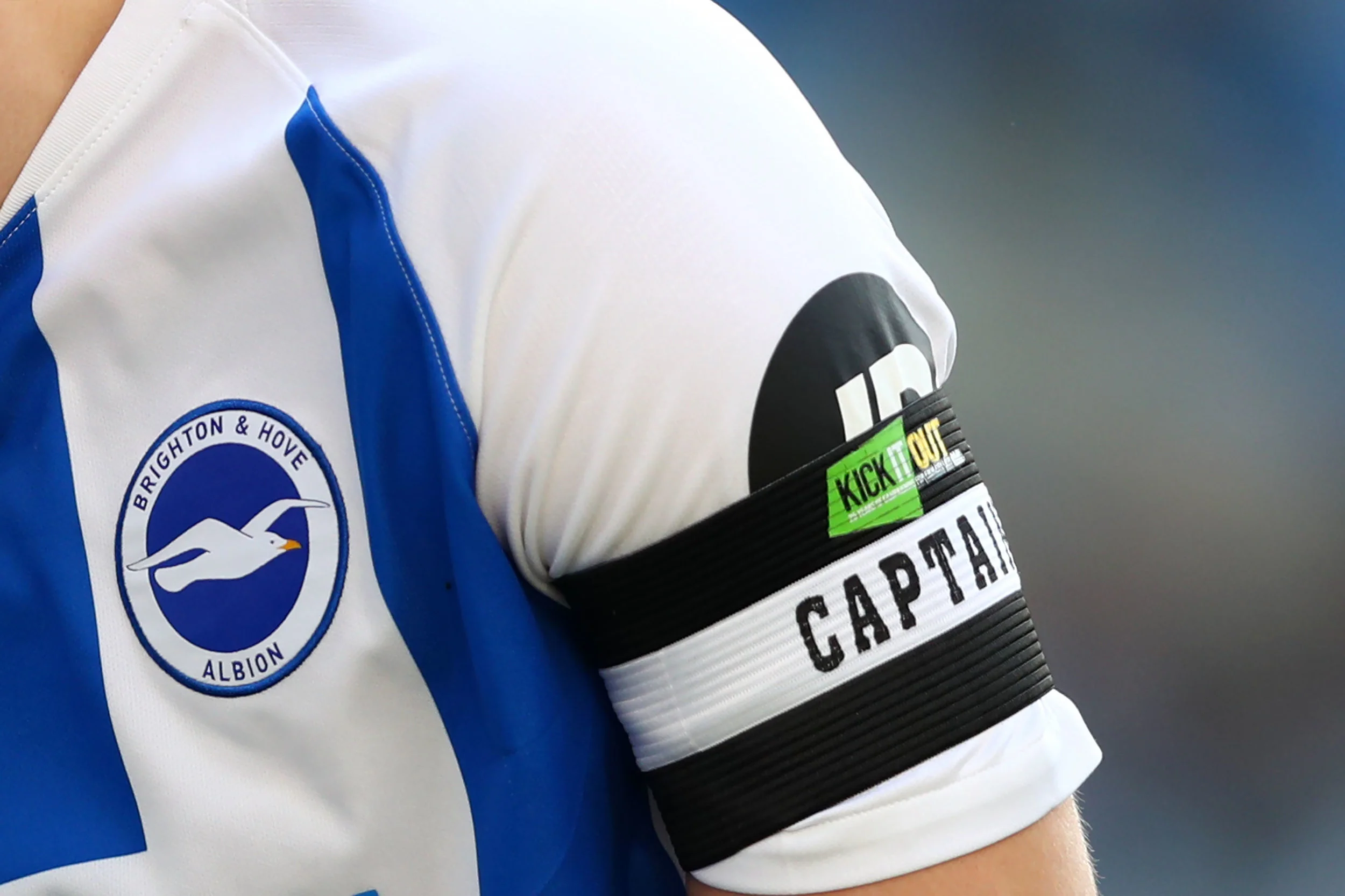 Brighton & Hove Albion Football Clubs karakteristiske logo. Foto: Dan Istitene/Getty Images