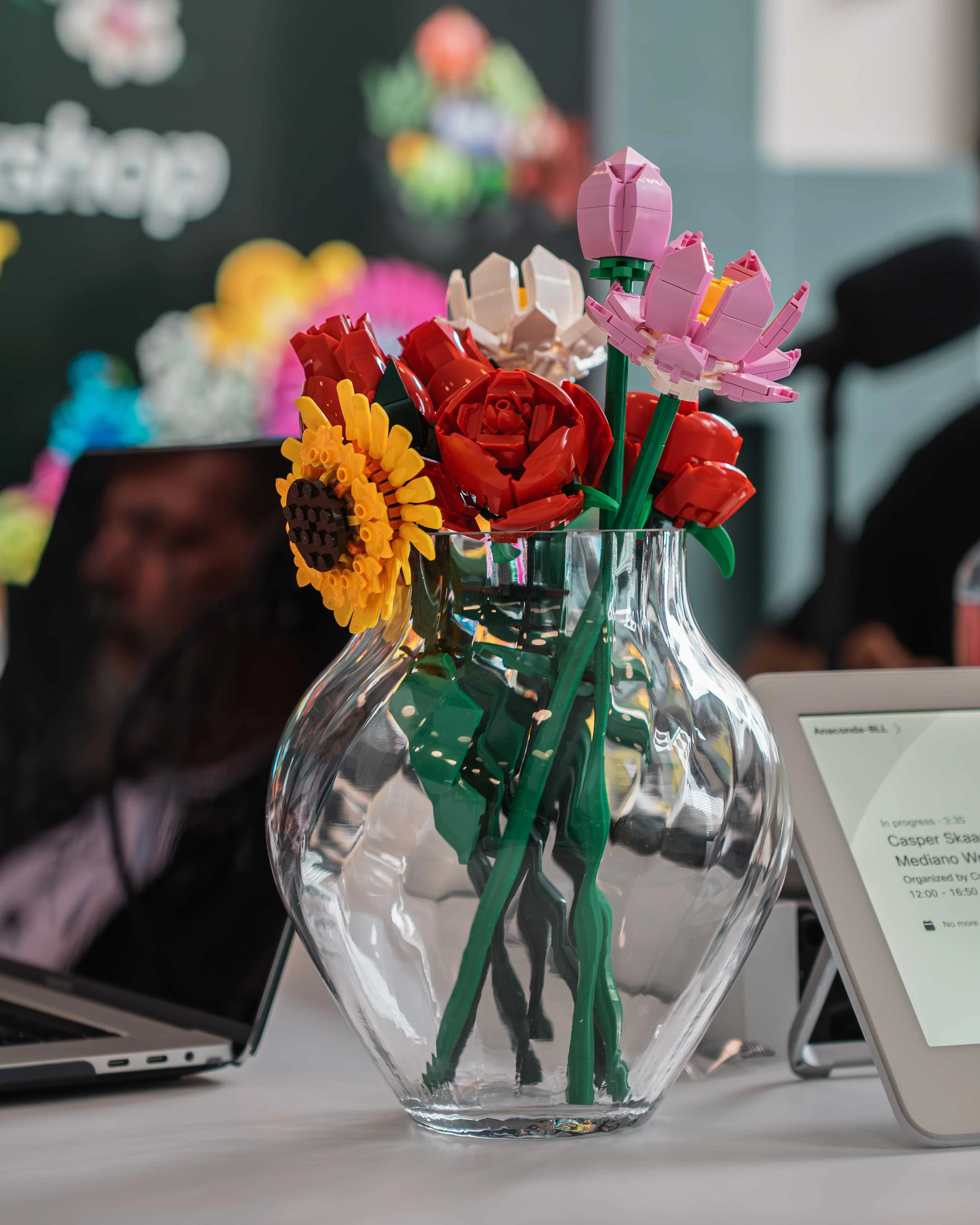 LEGO Blomster som en del af Medianos EM-samarbejde