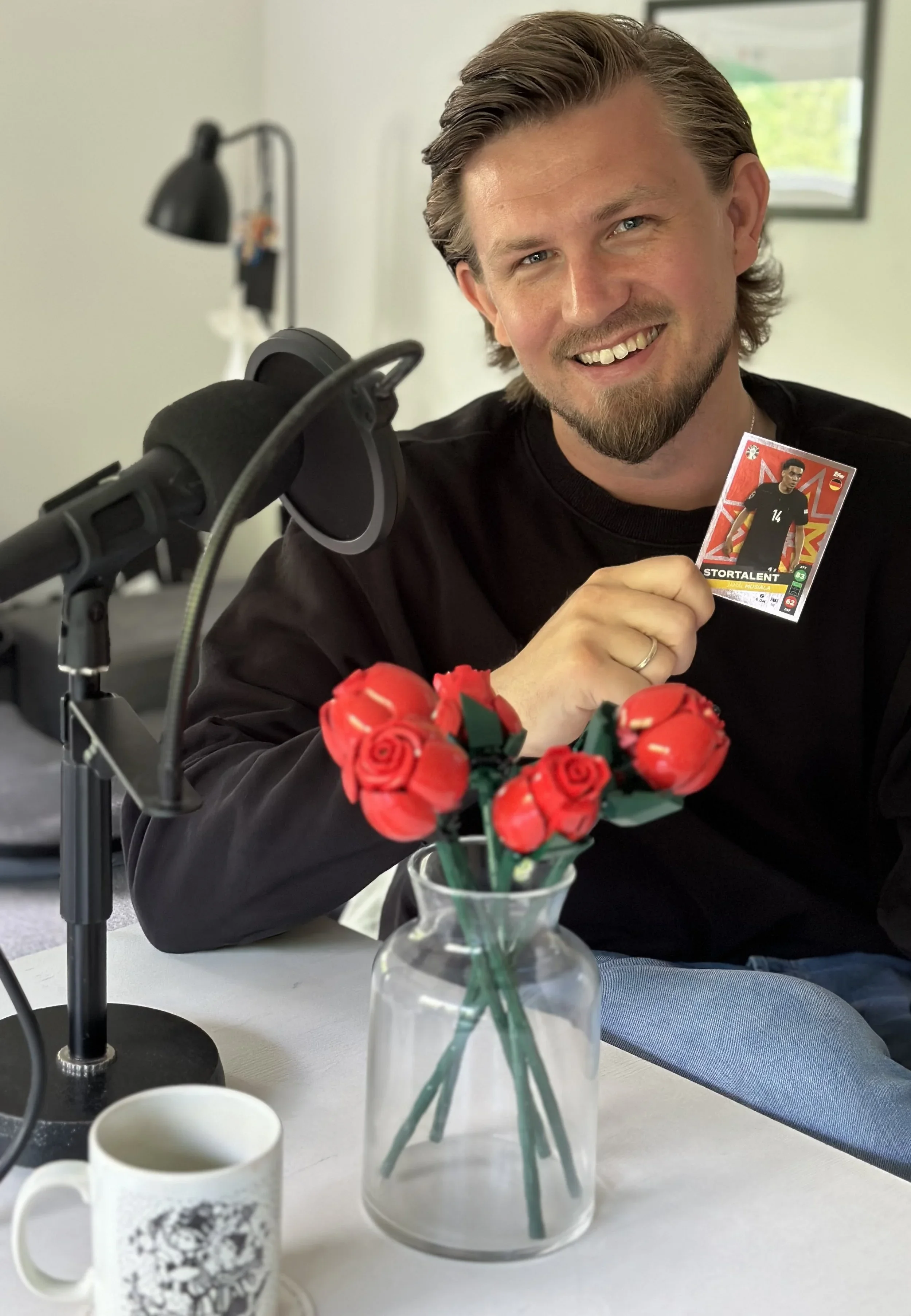 Nicklas Degn i morgenshow EM - foto Adam.webp