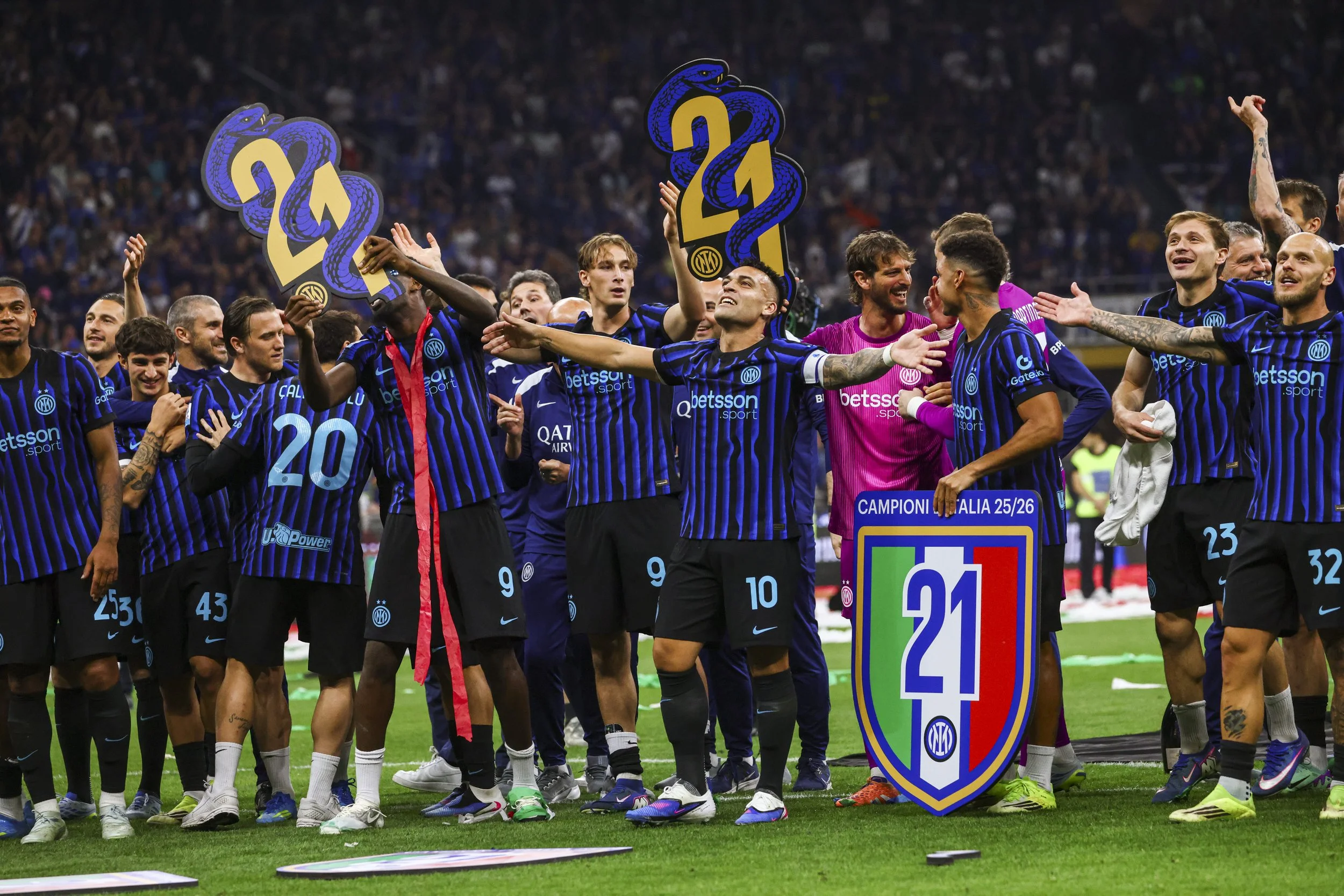 Mediano Serie A: Inter blev mestre for 21. gang og optakt til Coppa Italia-finalen