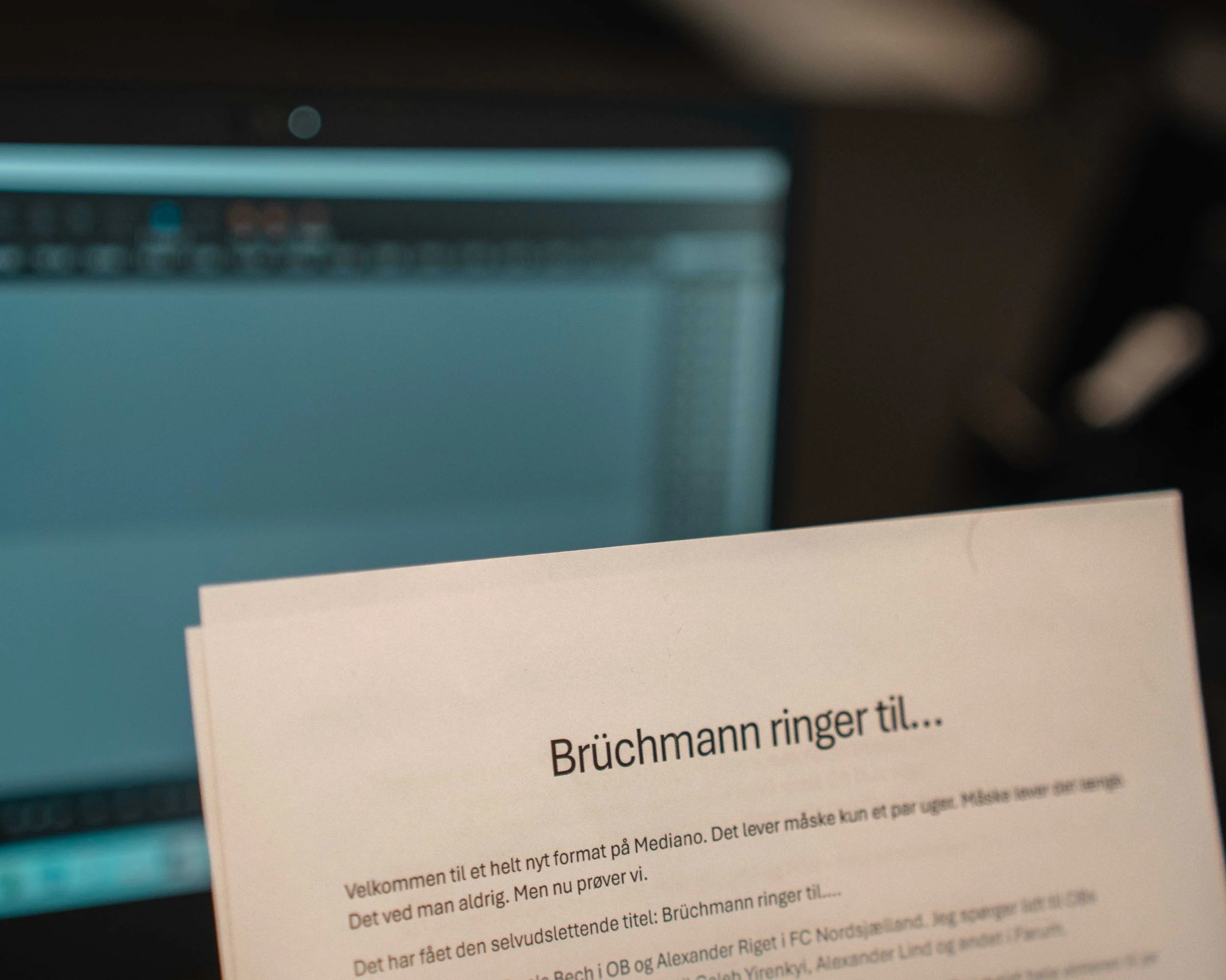 Brüchmann ringer til Jacob ‘Figo’ Larsen og Morten Dahm Kjærgaard