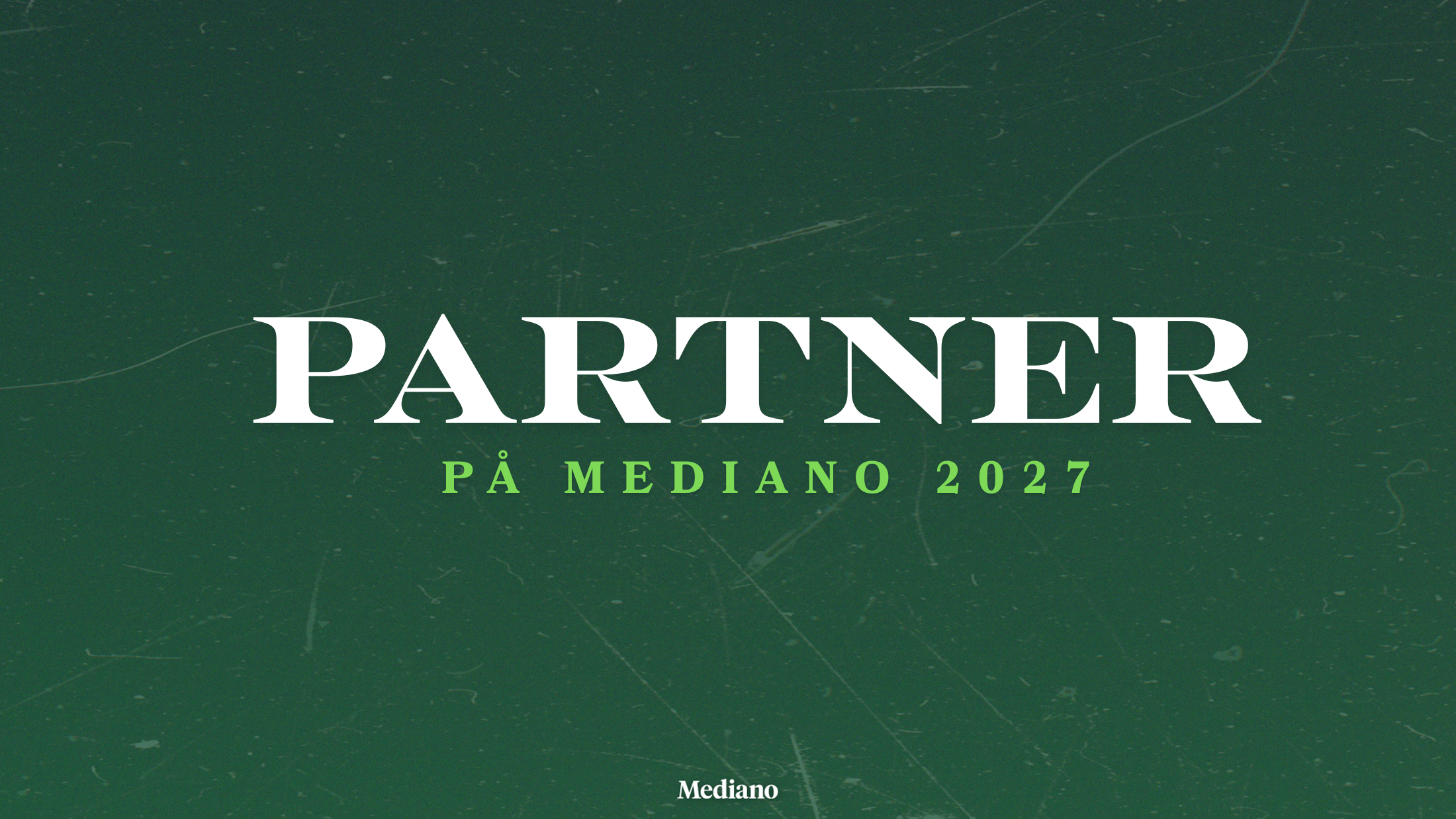 Vi leder efter partnere til 2027 - er det din virksomhed?