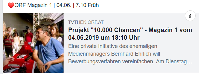 ORF Magazin 1 | 04.06.2019 | 7.10 Früh